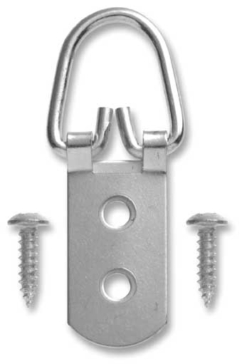 - Ook 2 Hole Heavy D Ring Hanger 50207 - Pack Of 12