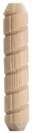 Waddell Mfg. .50in. X 2in. Spiral Groove Dowel Pin 778dp-10