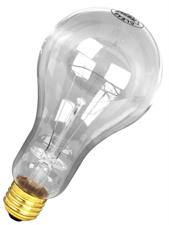 300 Watt Clear Incandescent Light Bulb 300m