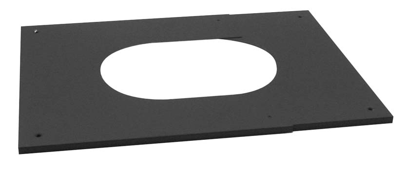 8in. Adjustable Pitched Ceiling Plate 8t-pcpaj