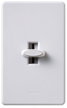 Lutron Electronics 1000 Watt White Ivory Glyder Dimmer GL1000HDK