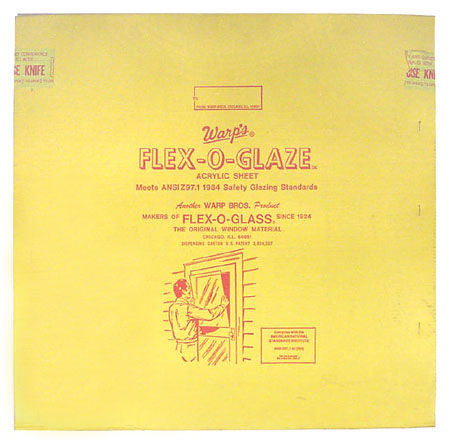 30in. X 34in. Flex-o-glaze Acrylic Safety Glaze 100g-3034 - Pack Of 5