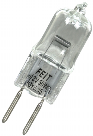 Halogen Quartz T4 Bi-pin Light Bulbs Bpq50t4