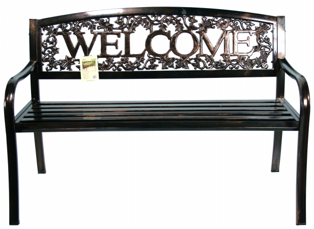 Metal Welcome Bench Tx94101