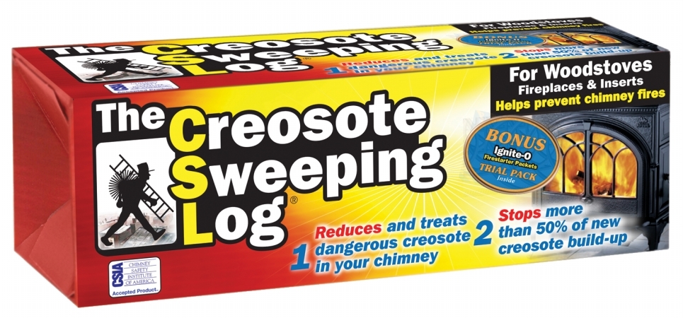 12 Count Creosote Sweeping Log Sl824-12 - Pack Of 12