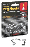Lehigh Group Curved Hook With Peg Lock 18150