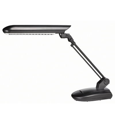 Dainolite 1-light Desk Lamp With 18w Bulb - Black