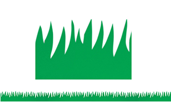 Hygloss Products Inc. Hyg33601 Green Grass Mighty Brights Border
