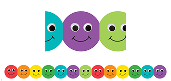 Hygloss Products Inc. Hyg33610 Smiley Face Mighty Brights Border