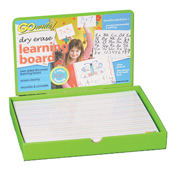 Pacon Corporation PACCDLB60 Gowrite Dry Erase Learning Boards