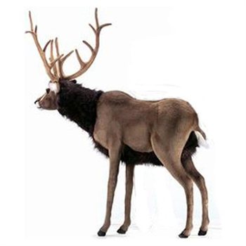 Hansa 3366 44" Reindeer - Large Plush Toy