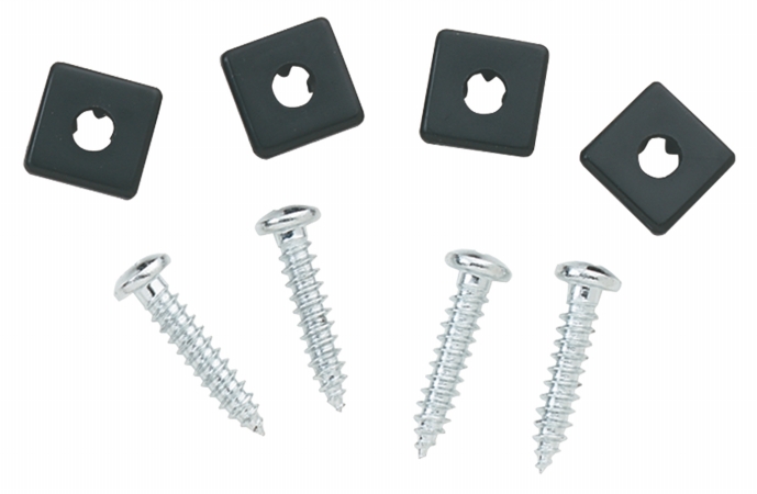 - Victor 4 Pack Chrome License Fasteners 00458-8