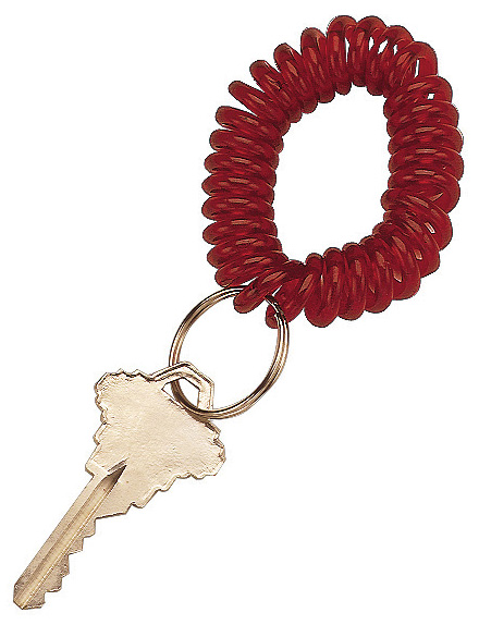 Wrist Coil Key Chain 17049