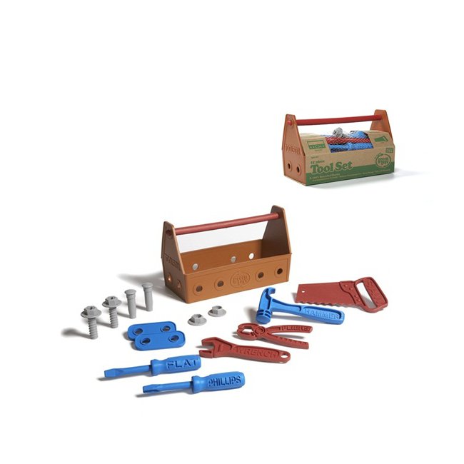 Green Toys GRTTLS01R Green Toys Tool Set