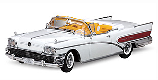 Replicarz SS48211958 Buick Convertible#44; Wells Fargo White