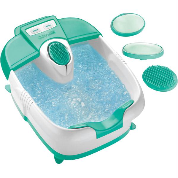 True Massaging Foot Bath With Bubbles And Heat