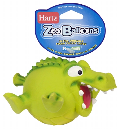 Hartz Flexa Foam Zoo Balloons Dog Toy 11576