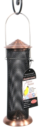 Woodlink Brushed Copper Mini Bird Feeder COPTMINI