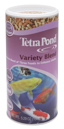 5.29 Oz Variety Blend Pond Fish Food 16455 - Pack Of 12