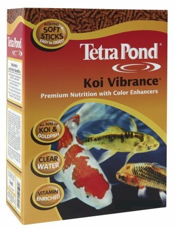 5.18 Lb Koi Vibrance Pond Fish Food 16486 - Pack Of 4