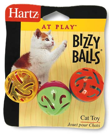 Hartz At Play Bizzy Balls Cat Toy 82183