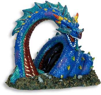Shopzeus USA zeusd1EPST1254400 Resin Ornament Spiral Sea Dragon Cave