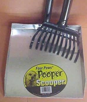 Shopzeus USA zeusd1EPST1249472 Pooper Scooper Rake Set Large