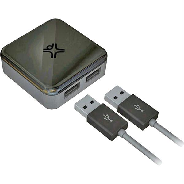Xtrememac Incharge Home Dual Usb Charger With Ipad Ipod Iphone Cable