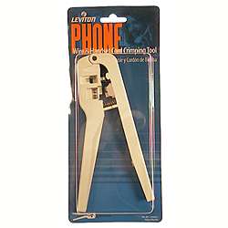 Leviton Phone Wire Cord Crimping Tool 831C0260I