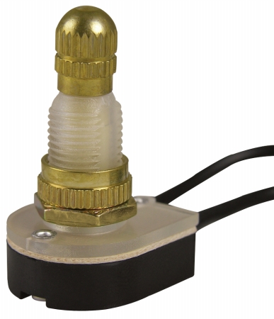 Gsw-61 6 Amp Single-pole Rotary Switch - Brass Plating