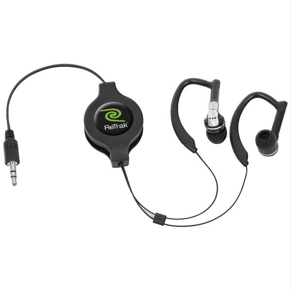RetrakEmerge Etaudiowrp Retractable EarWrap Stereo Earphones