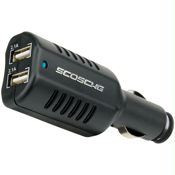 Scosche Iusbc4 Revive II Ipad 2.1Amp Dual Usb Car Charger With 30Pin To Usb Cable
