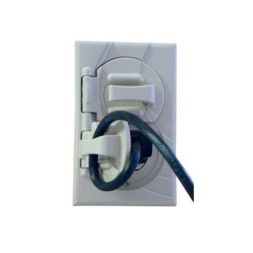 Stayconnect Ir300-dw Outlet Cover With Hook - White