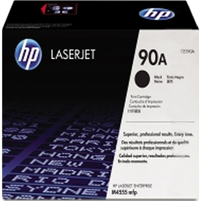 Hewlett Packard Hp 90A Black Laserjet Toner Cartridge