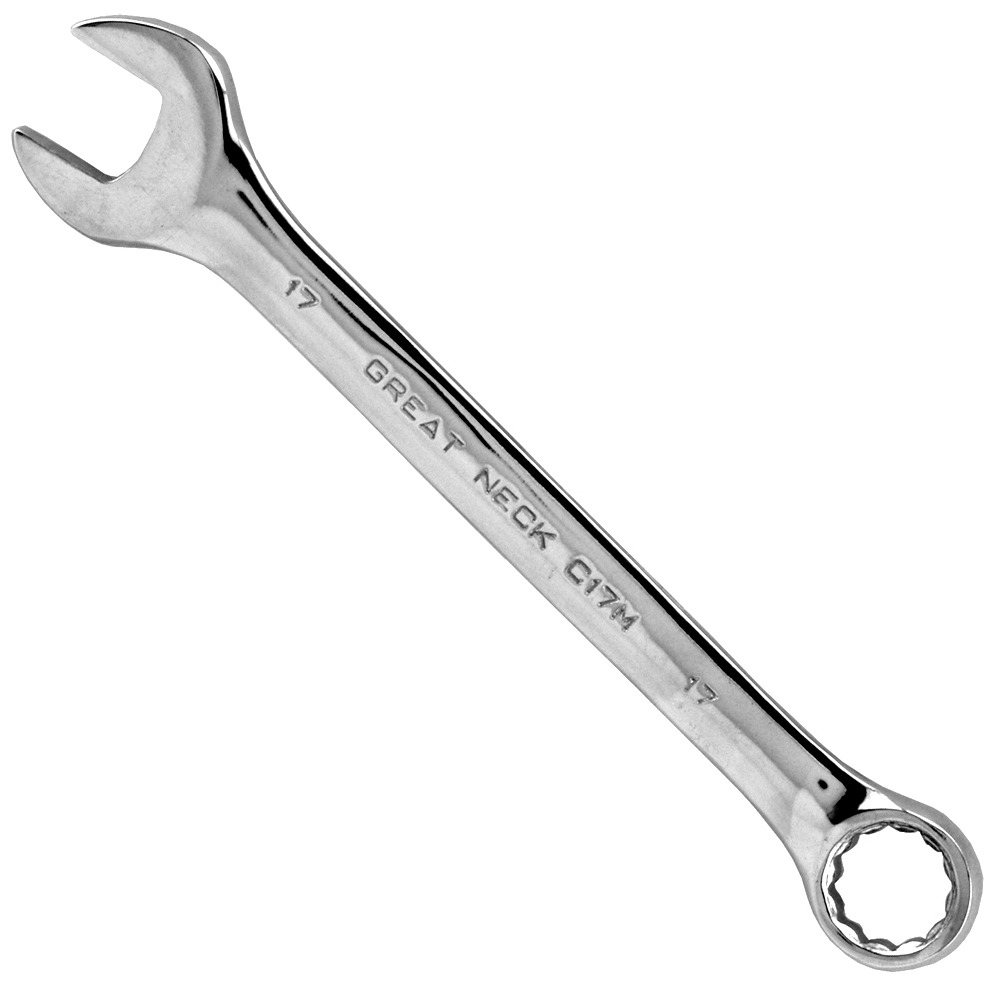Great Neck Saw 17mm Combination Wrench Metric C17mc