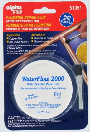 Water Soluble Flux & Brush Am51051