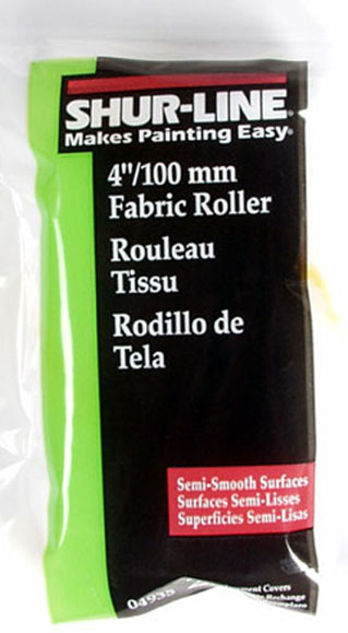 Shurline 4in. Fabric Roller Cover Refill 04935C