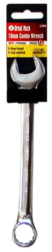 Great Neck Saw 19mm Combination Wrench Metric C19mc