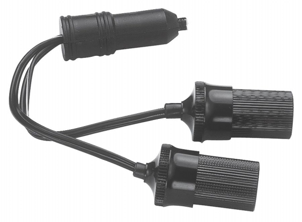 12 Volt Twin Plug-in Cigarette Lighter Sockets 70051