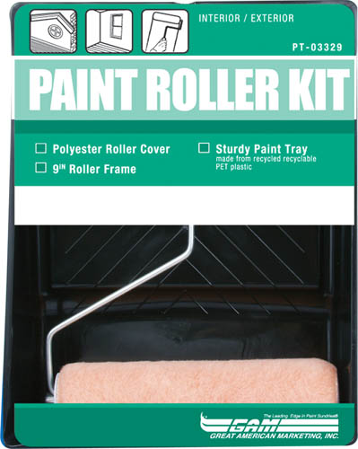 3 Piece Paint Roller Kit Pt03329
