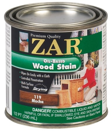 Half Pint Mocha Zar Oil Based Wood Stain 11906