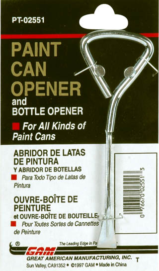 Paint Can Opener Pt02551
