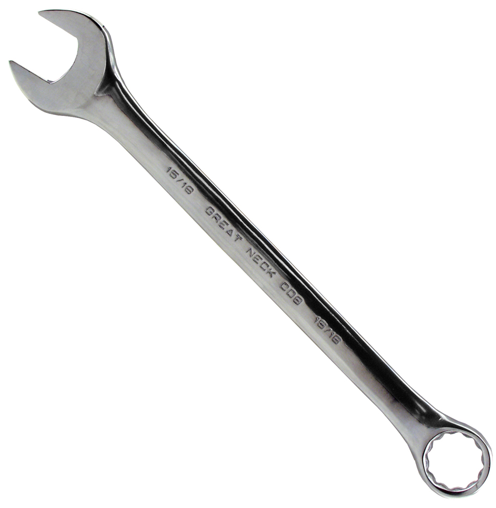 Great Neck Saw 1.31in. Combination Wrench Standard C08c