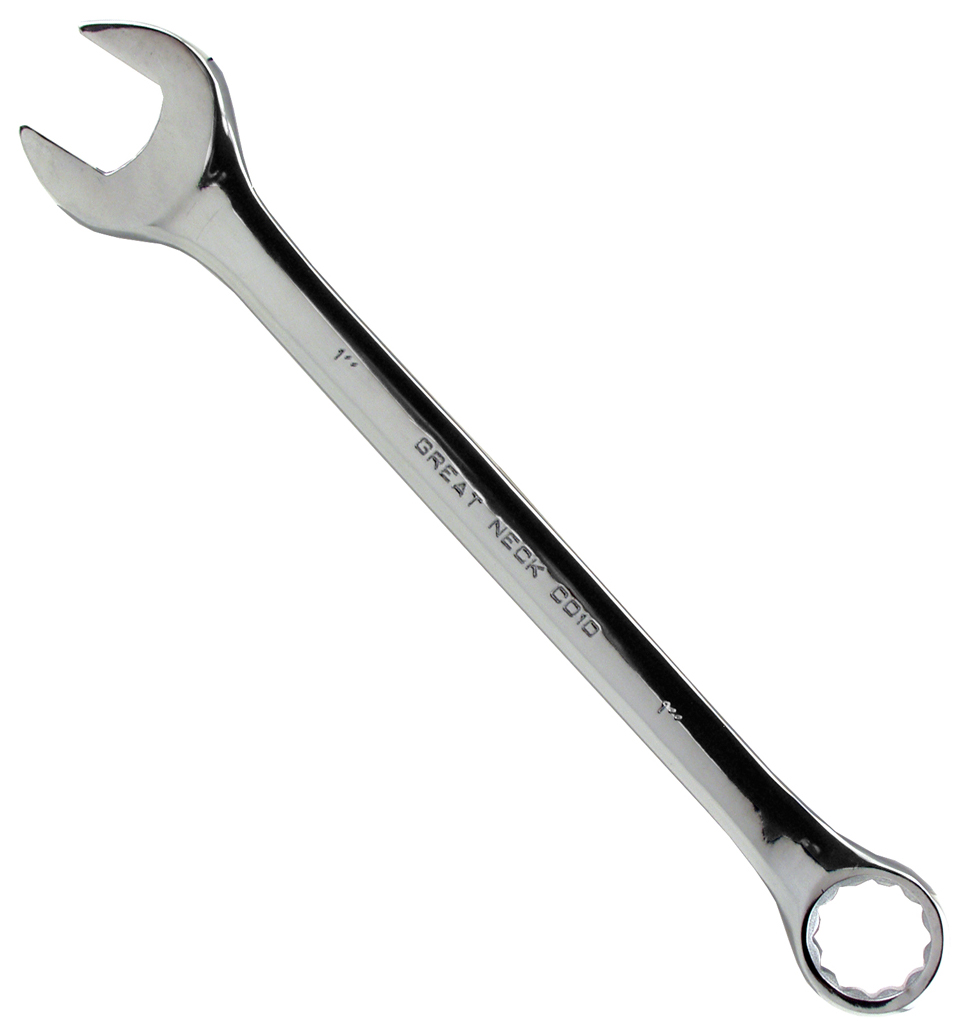 Great Neck Saw 1in. Combination Wrench Standard C010c