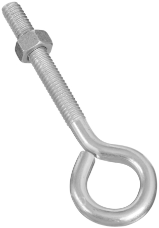 .31in. X 4in. Eye Bolt With Nuts Assembled 221226 - Pack Of 10