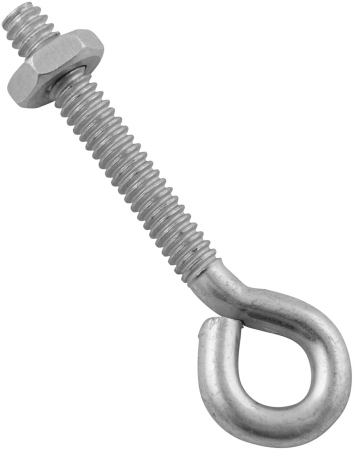 .19in. X 1-1.31in. Eye Bolt With Nuts Assembled 221069 - Pack Of 20