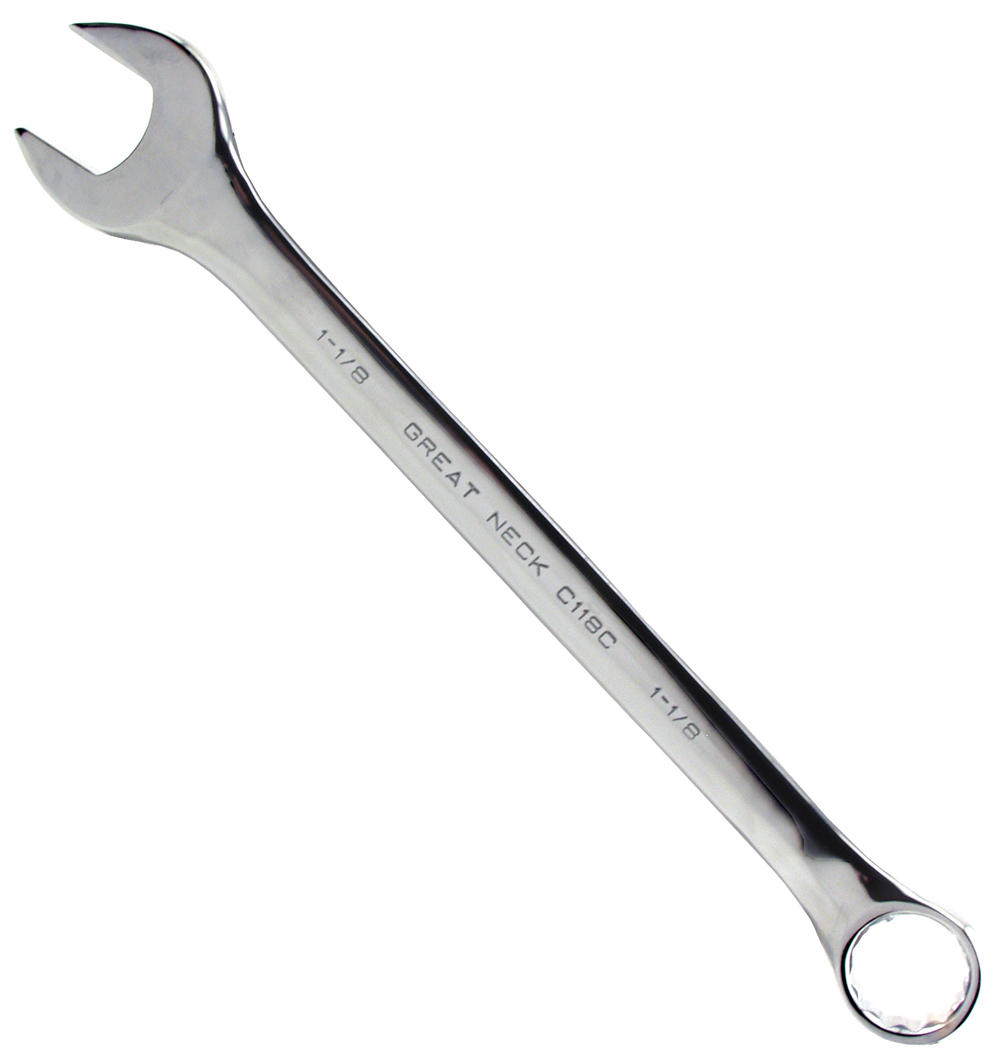 Great Neck Saw 1-.13in. Combination Wrench Standard C118c