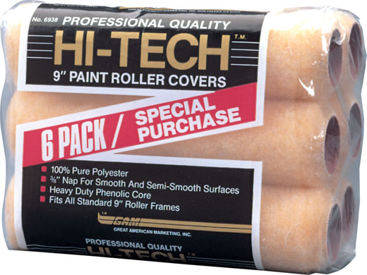 Hi-tech 6 Pack Roller Covers Rc06938