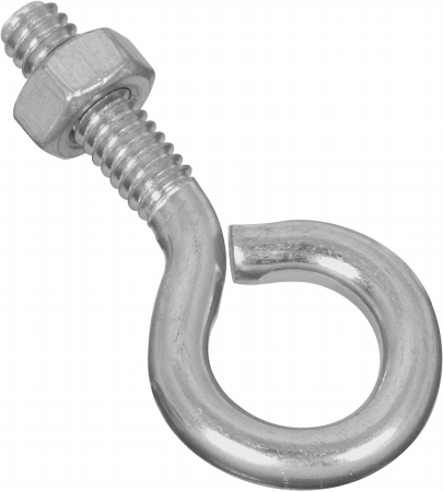 .25in. X 2in. Eye Bolt With Nuts Assembled 221085 - Pack Of 20