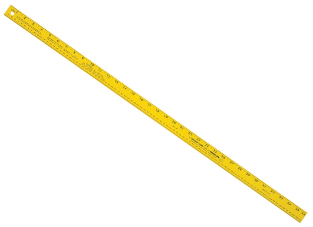 Swanson Tool 36in. Yellow Yardstick Ae141